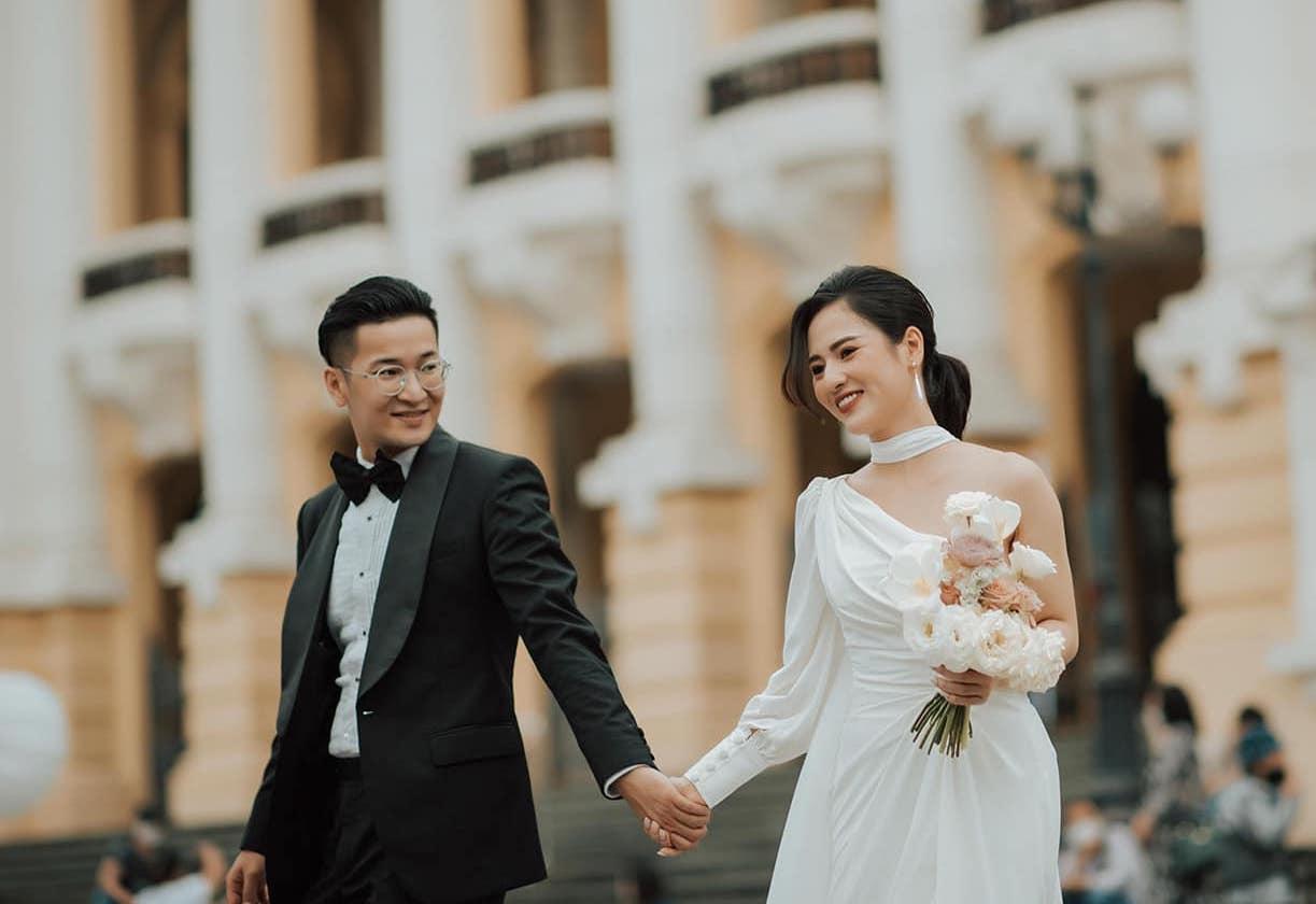 Việt Hoa 'Hương vị tình thân' chụp ảnh cưới với bạn trai - Ảnh 1.
