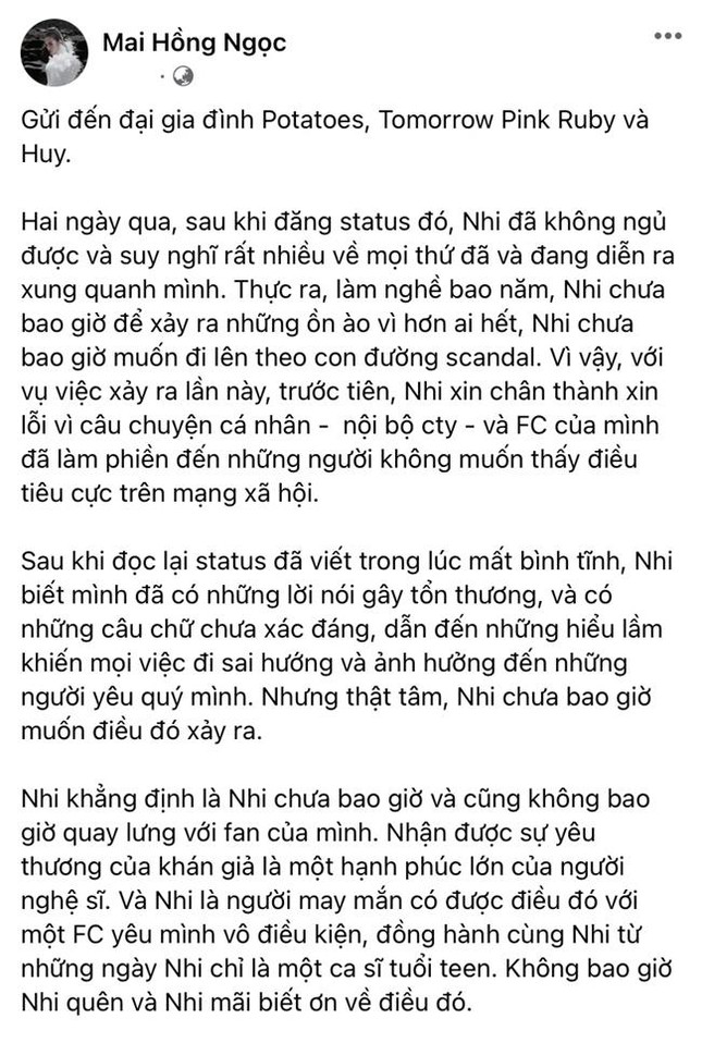 Ông Cao Thắng nửa đêm nhận mọi lỗi lầm, Đông Nhi 4h sáng tâm sự &quot;hai ngày qua không ngủ được&quot; - Ảnh 4.