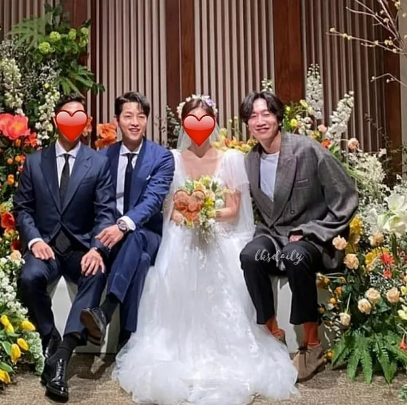 Dàn nam thần Kbiz khi đi đám cưới: Hyun Bin, Song Joong Ki trông thế nào mà chiếm luôn &quot;spotlight&quot; của nhân vật chính? - Ảnh 5.