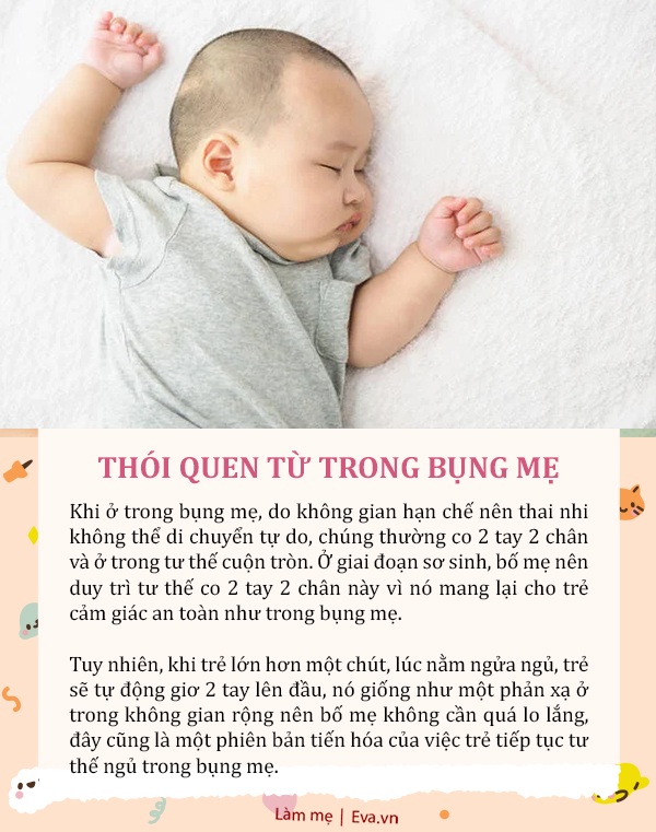 Sự thật thú vị trẻ sơ sinh ngủ tư thế “giơ tay đầu hàng&quot;, không phải ai cũng biết - Ảnh 4.