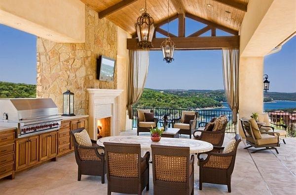 Biệt thự mang hơi thở biển cả nằm tr&ecirc;n n&uacute;i, kh&ocirc;ng gian ngỡ như h&ograve;n đảo - Ảnh 6.