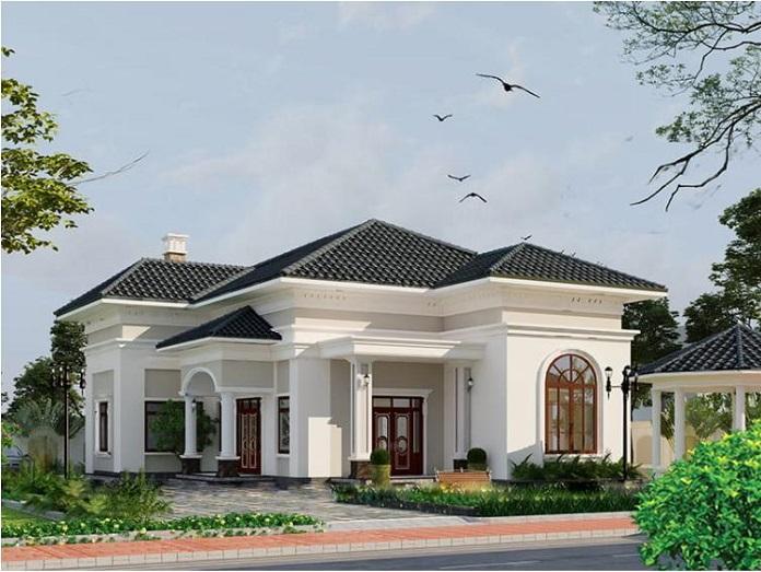 Nhà cấp 4 tân cổ điển đẹp đến nao lòng, ngắm xong chỉ muốn xách vali vào ở - Ảnh 1. Nhà cấp 4 tân cổ điển đẹp đến nao lòng, ngắm xong chỉ muốn xách vali vào ở - Ảnh 1.