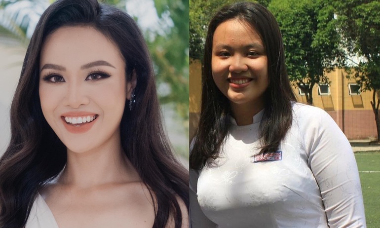 Hoa khôi Ngoại thương từng nặng 90 kg được Hoa hậu Thái Lan khen