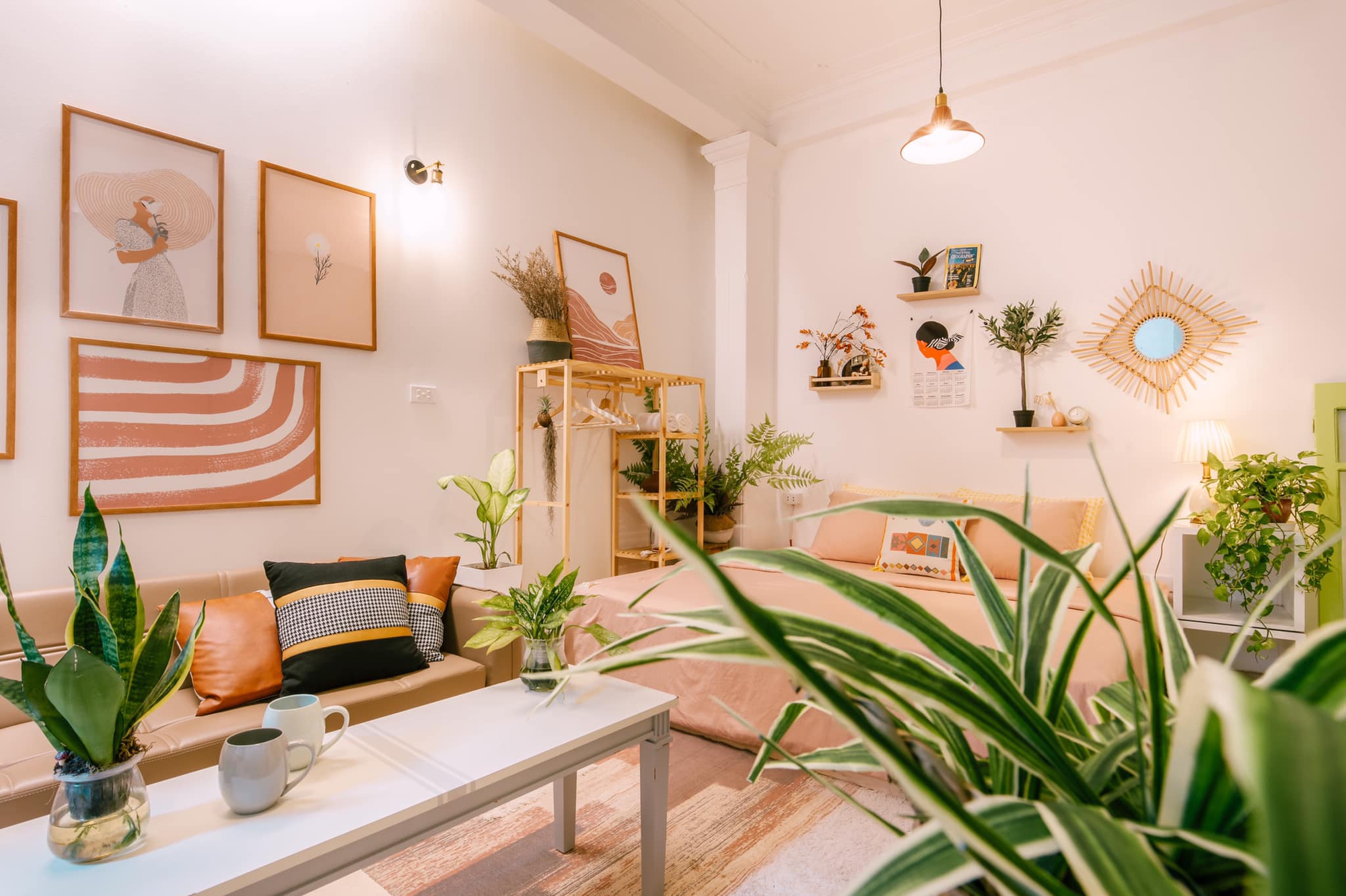 Cô gái Hà Nội cải tạo phòng trọ 35m² chỉ 25 triệu mà đẹp "ngỡ ngàng" - Ảnh 4. Cô gái Hà Nội cải tạo phòng trọ 35m² chỉ 25 triệu mà đẹp "ngỡ ngàng" - Ảnh 4.