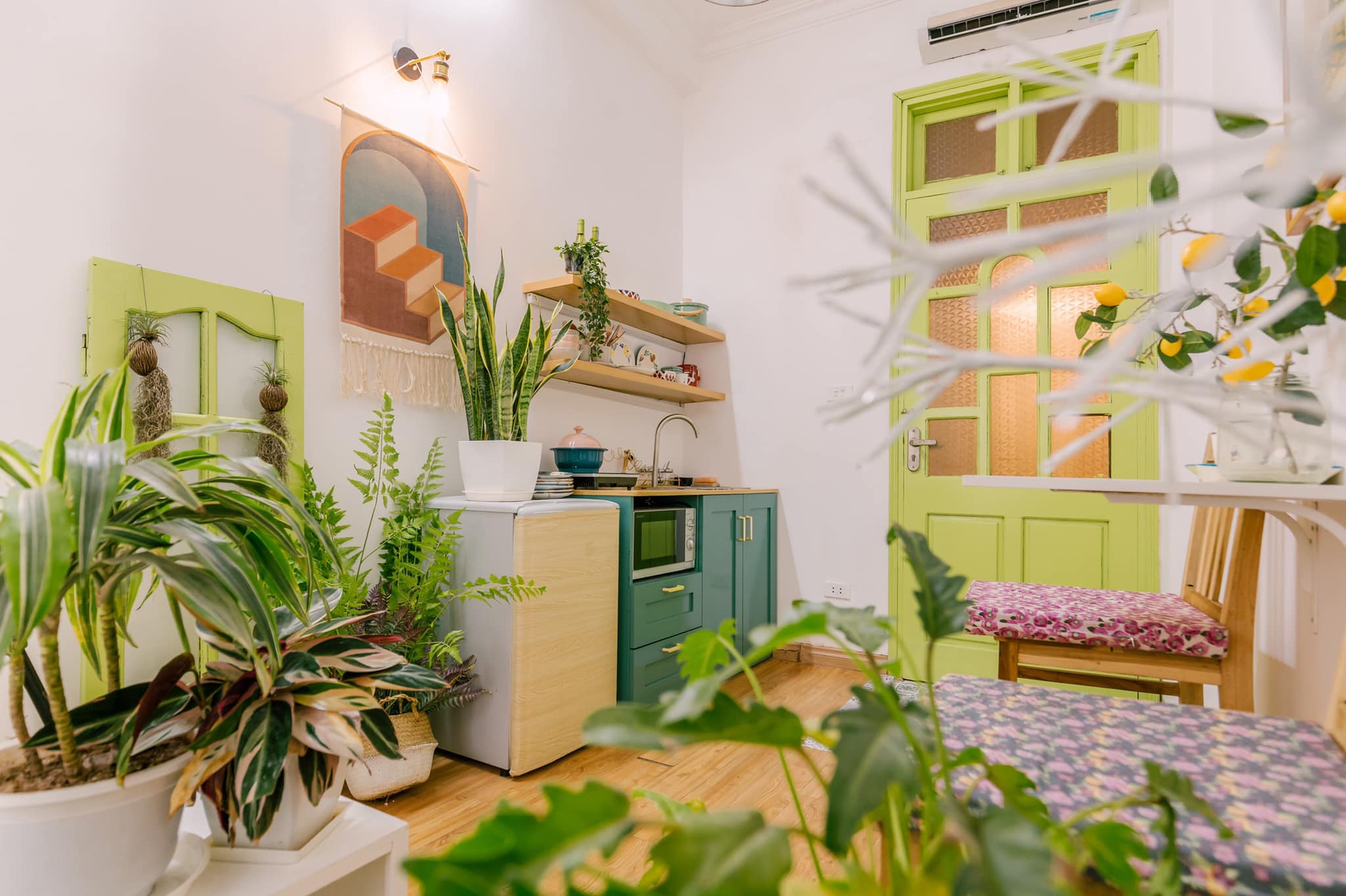 Cô gái Hà Nội cải tạo phòng trọ 35m² chỉ 25 triệu mà đẹp "ngỡ ngàng" - Ảnh 6. Cô gái Hà Nội cải tạo phòng trọ 35m² chỉ 25 triệu mà đẹp "ngỡ ngàng" - Ảnh 6.