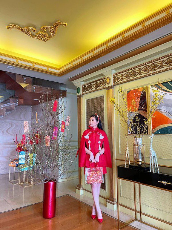 Cùng quê Tiền Giang: Tăng Thanh Hà giản dị trong biệt thự, 1 hoa hậu có nhà như cung điện - Ảnh 8.