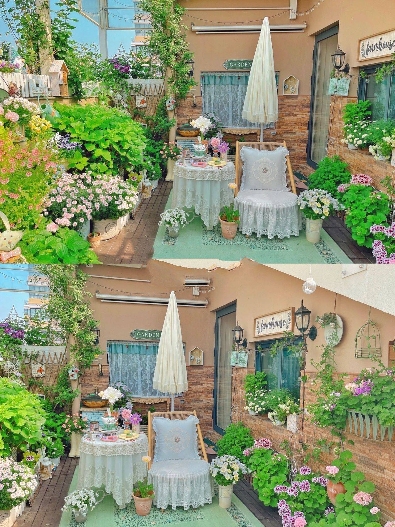 Khu vườn sân thượng 20m² đẹp như vừa bước ra từ trong truyện cổ tích - Ảnh 2. Khu vườn sân thượng 20m² đẹp như vừa bước ra từ trong truyện cổ tích - Ảnh 2.