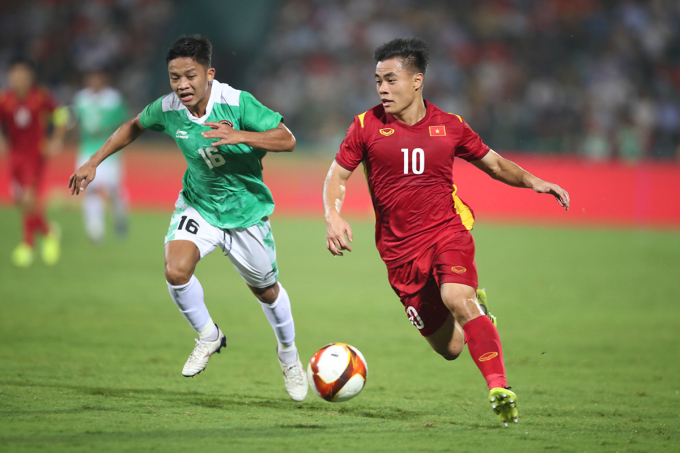 Tiến Linh, Hùng Dũng tỏa sáng, U23 Việt Nam thắng đậm Indonesia - Ảnh 1.