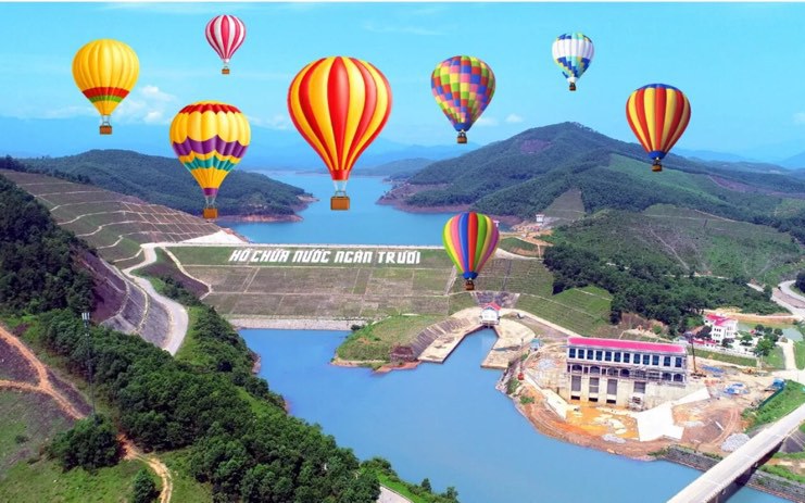 Huyện miền núi Hà Tĩnh tổ chức lễ hội khinh khí cầu chào mừng SEA Games 31