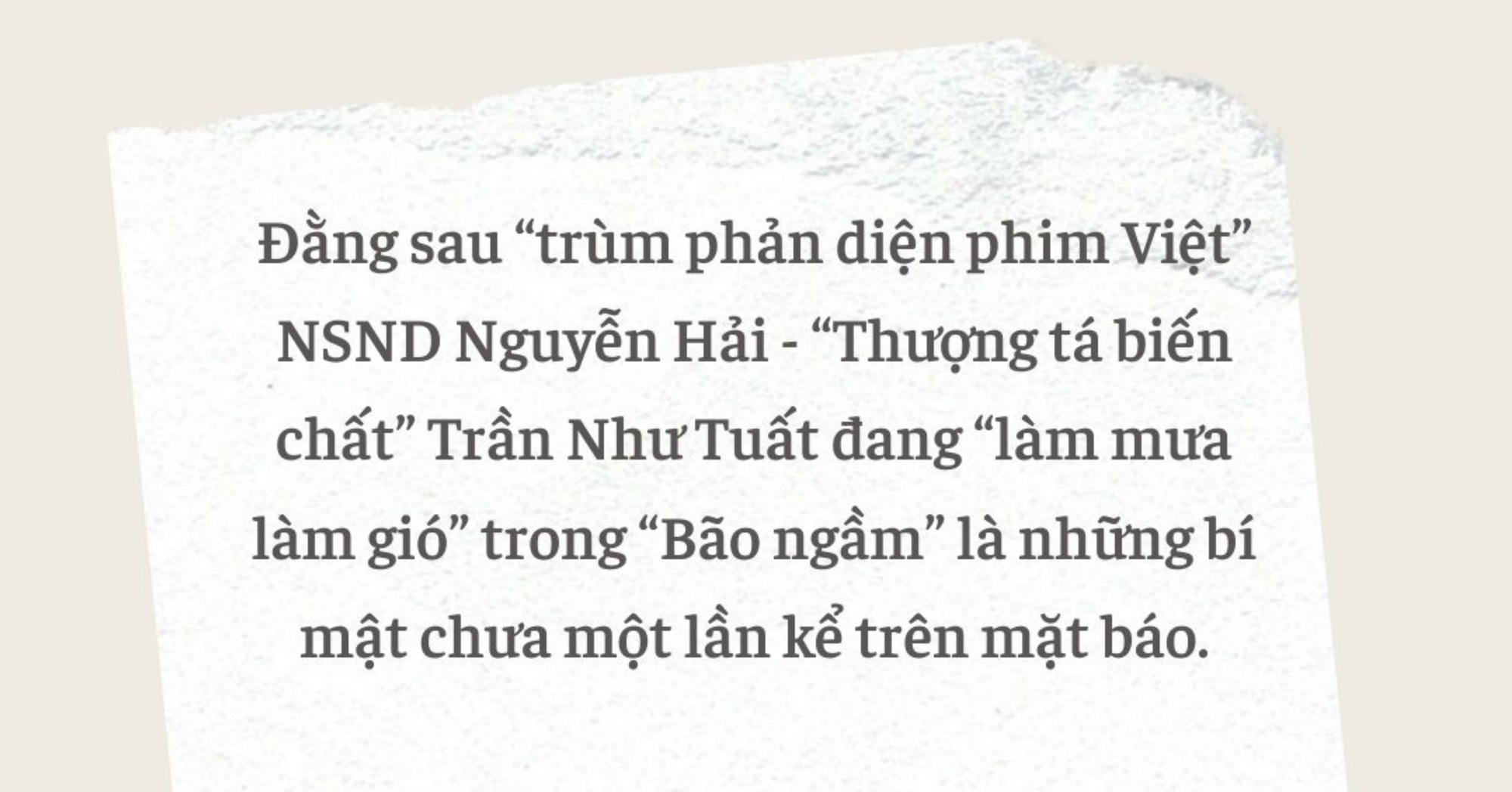 &quot;Trùm phản diện&quot; phim Việt: Hơn 20 lần vào trại giam và phút đối diện tử tù - Ảnh 1.