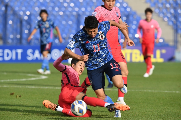 Đè bẹp U23 Hàn Quốc, U23 Nhật Bản vào bán kết U23 châu Á - Ảnh 1.
