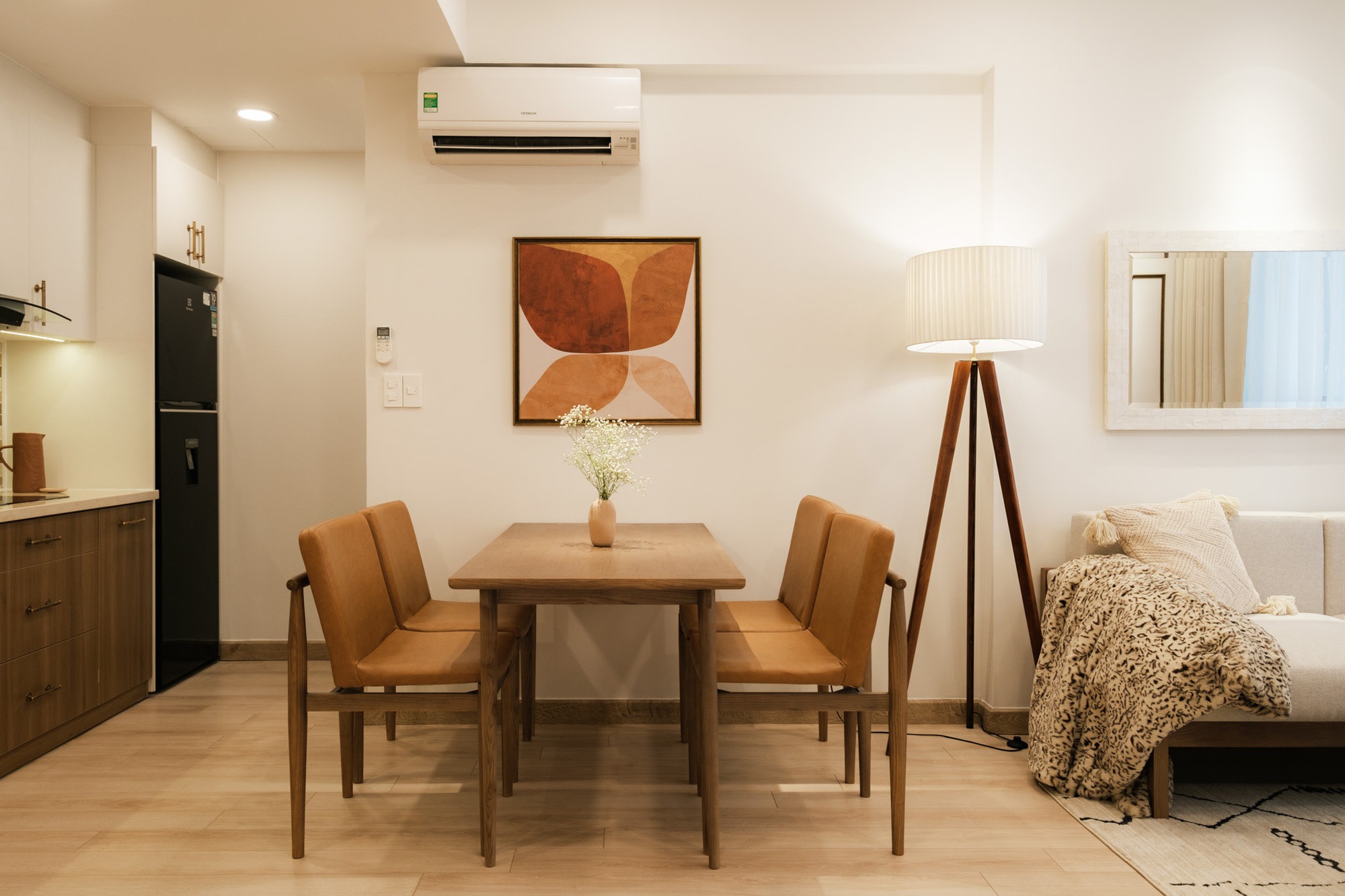 Hút mọi ánh nhìn với căn hộ 65 m2 mang phong cách Scandinavian - Ảnh 7. Hút mọi ánh nhìn với căn hộ 65 m2 mang phong cách Scandinavian - Ảnh 7.