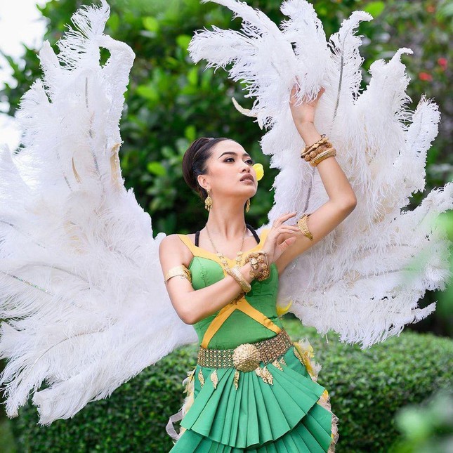 Khoảnh khắc Á hậu 1 hốt hoảng vì tưởng nhầm mình giành giải Hoa hậu Hoàn vũ Campuchia gây sốt - Ảnh 6.