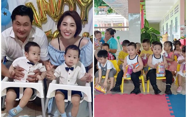 Hậu ly hôn chồng doanh nhân, HH Đặng Thu Thảo làm mẹ đơn thân, cho 2 con học trường mầm non bình dân
