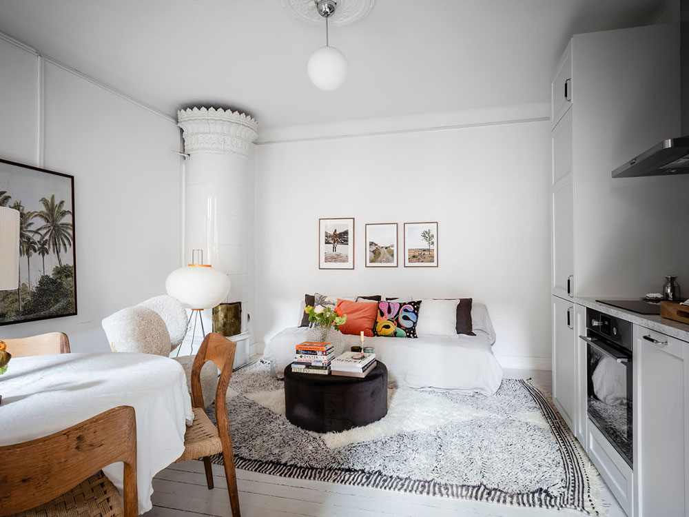 Căn hộ nhỏ 39m² nhưng vẫn thông thoáng và sáng sủa không ngờ, đã vậy còn có ban công ngoài trời cực chill - Ảnh 5. Căn hộ nhỏ 39m² nhưng vẫn thông thoáng và sáng sủa không ngờ, đã vậy còn có ban công ngoài trời cực chill - Ảnh 5.