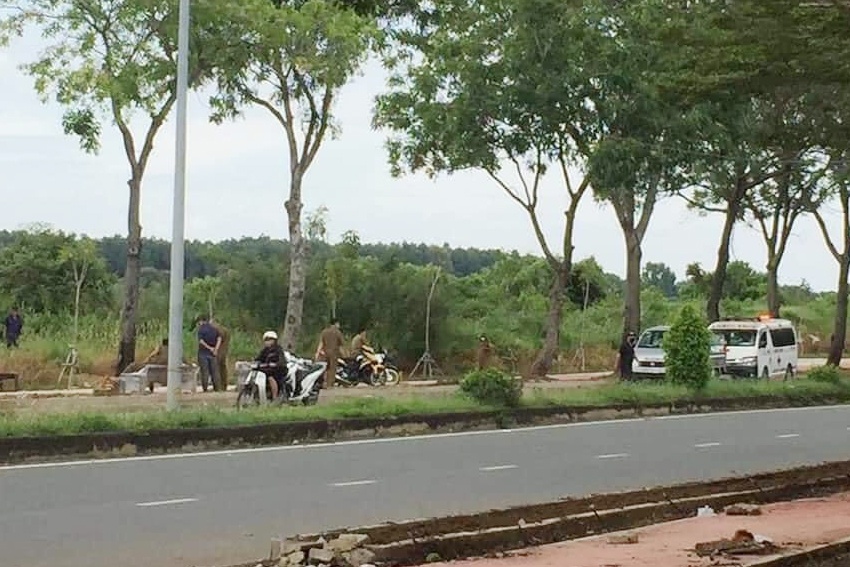 Thi thể nam giới ở hồ đ&aacute; Đại học Quốc gia TP.HCM - Ảnh 1.