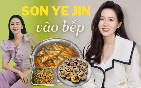 Son Ye Jin 'đốn tim' ông xã bằng món ăn dân dã bất ngờ