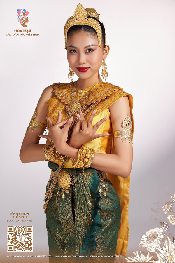 Nhan sắc người đẹp Khmer &quot;vượt mặt&quot; Hoa hậu Nông Thúy Hằng dự thi Miss Earth - Ảnh 2.