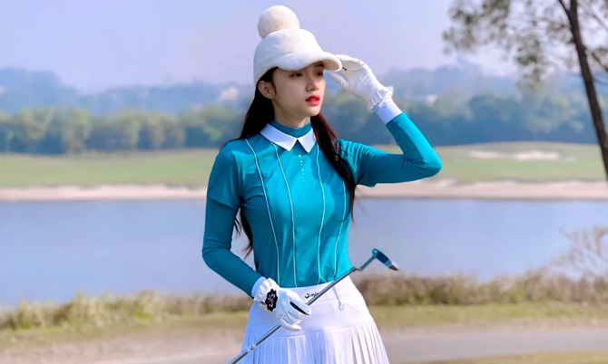 Hương Giang tốn tiền tỷ cho thú chơi golf