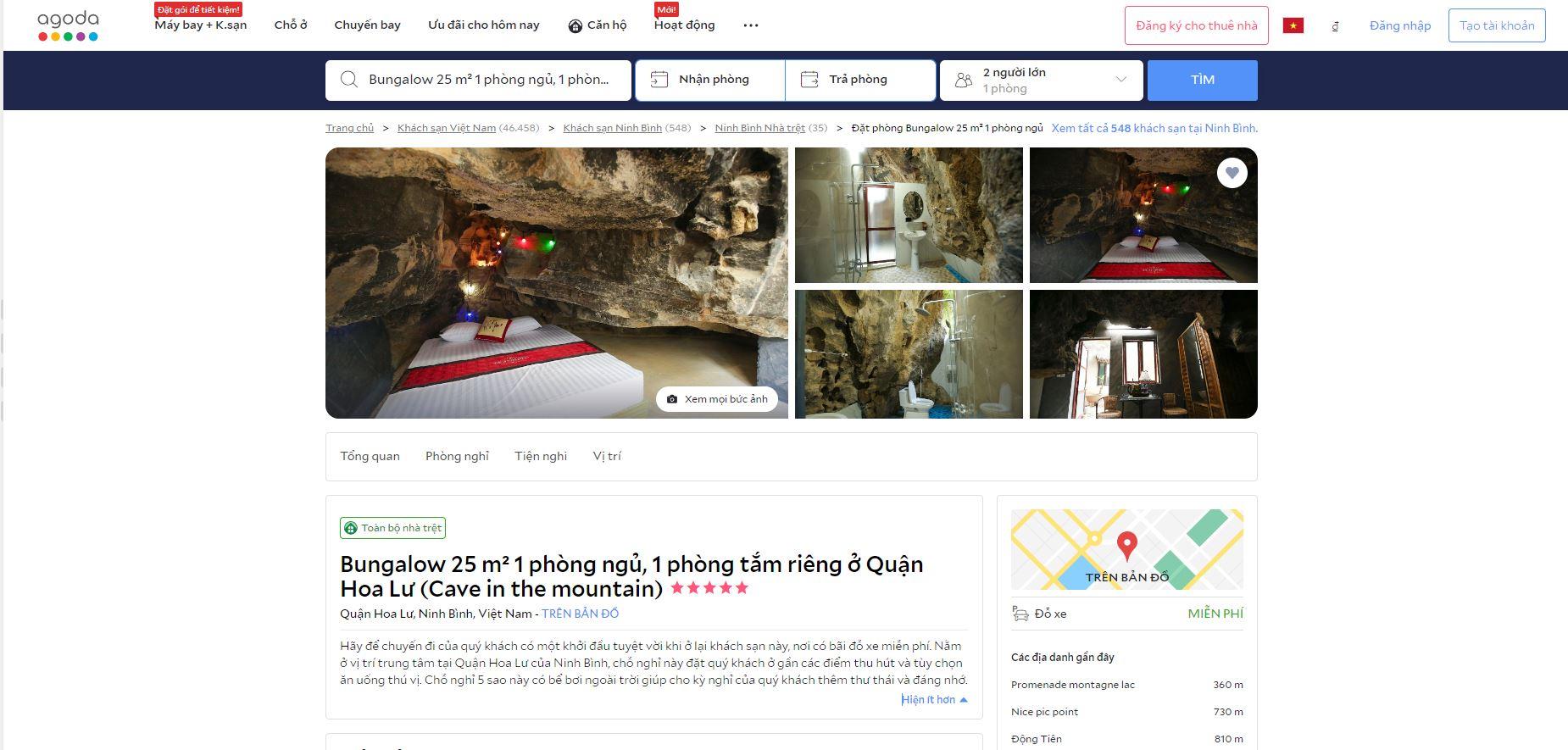 Khách sạn hang động bí ẩn ở Ninh Bình niêm yết giá 97 triệu/đêm, lãnh đạo Sở lên tiếng - Ảnh 1.