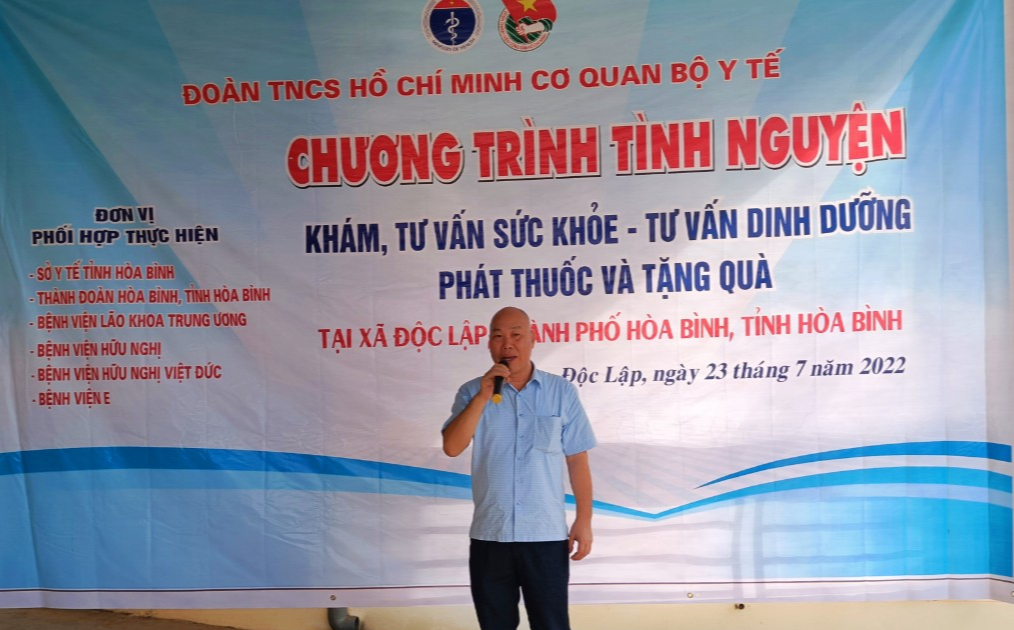Đoàn TNCS HCM cơ quan Bộ Y tế khám và phát thuốc miễn phí cho bà con có hoàn cảnh khó khăn tại Hòa Bình và Thái Nguyên  - Ảnh 3.