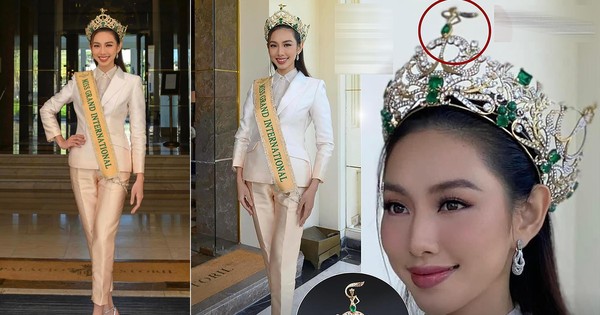 Vương miện 12 tỷ đồng của Hoa hậu Thuỳ Tiên gặp sự cố trong chuyến công tác châu Âu