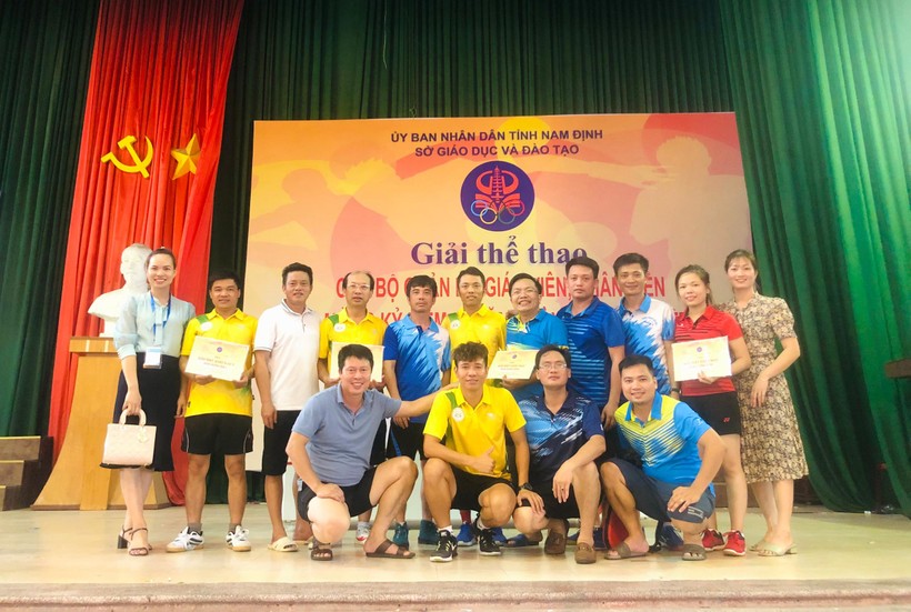 Ngành giáo dục tỉnh Nam Định phát huy tinh thần thể dục thể thao - Ảnh 1.