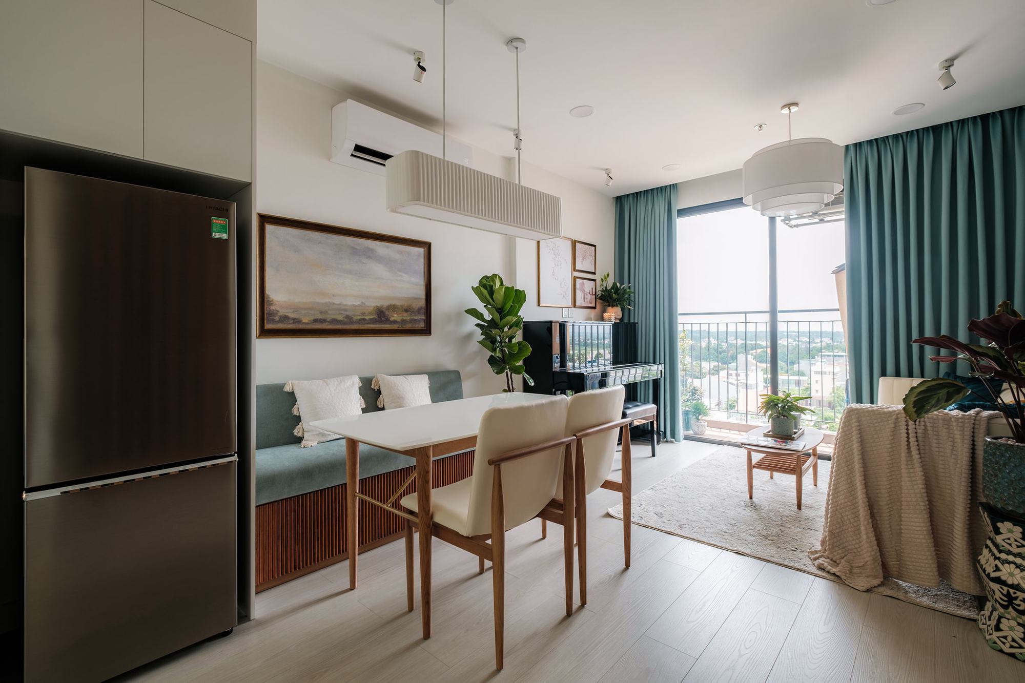 Căn hộ 40m² nhỏ hẹp ở Sài Gòn vừa đẹp lại thoáng đãng nhờ thiết kế theo phong cách Midcentury Modern  - Ảnh 11.