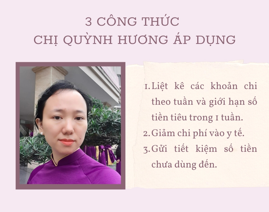 Mẹ 2 con chia sẻ chi tiêu có kế hoạch bằng '3 công thức vàng' - Ảnh 1.