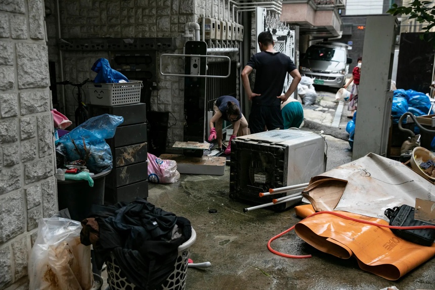 Câu chuyện thương tâm sau trận lụt kỷ lục nhấn chìm mọi thứ ở Hàn Quốc - Ảnh 4.