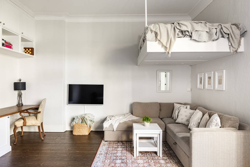 Chỉ rộng 38m², căn hộ nhỏ có không gian thoải mái và khả năng lưu trữ đầy ấn tượng - Ảnh 4. Chỉ rộng 38m², căn hộ nhỏ có không gian thoải mái và khả năng lưu trữ đầy ấn tượng - Ảnh 4.