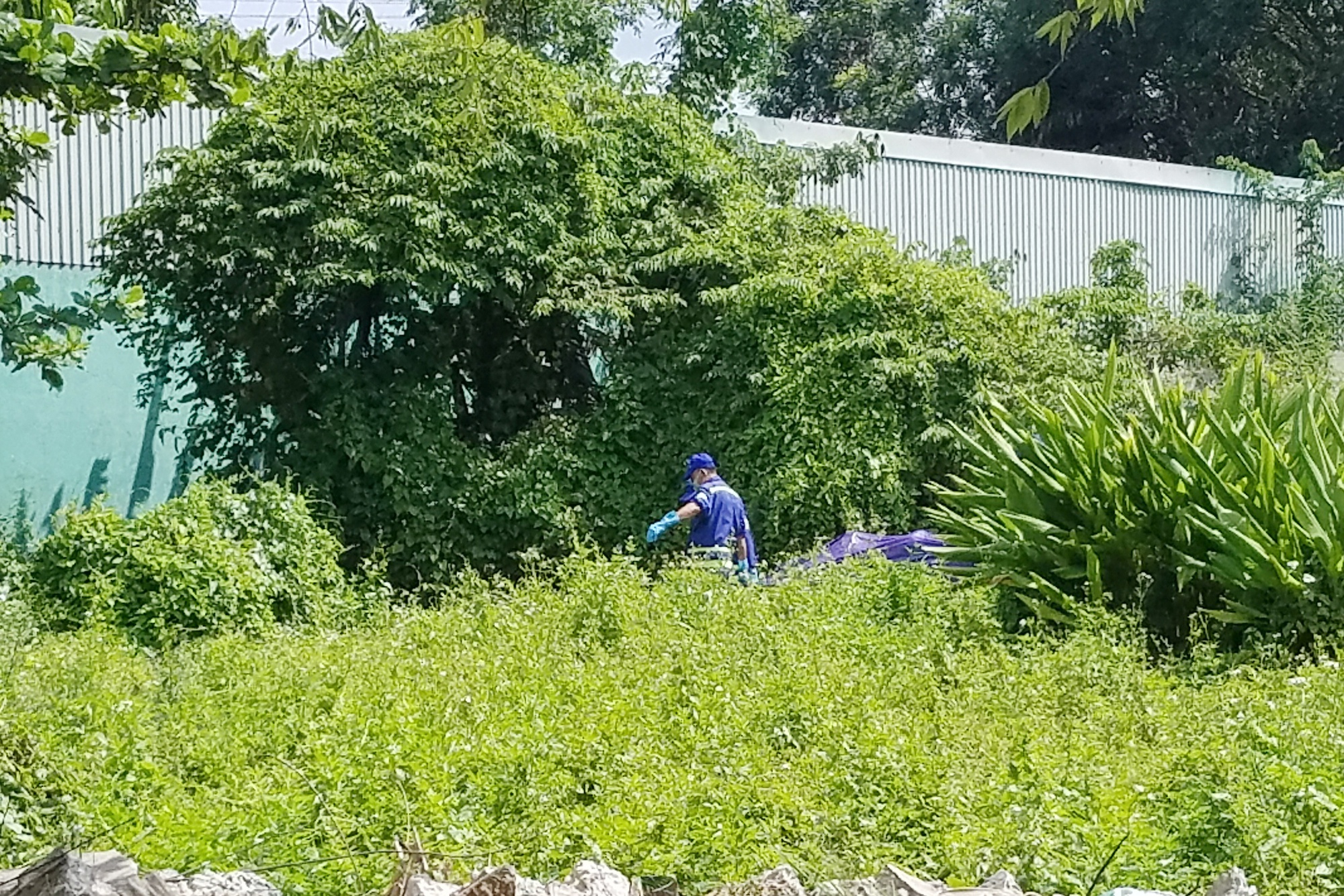 T&igrave;m th&acirc;n nh&acirc;n người đ&agrave;n &ocirc;ng tử vong trong khu c&ocirc;ng nghiệp ở TP.HCM - Ảnh 1.