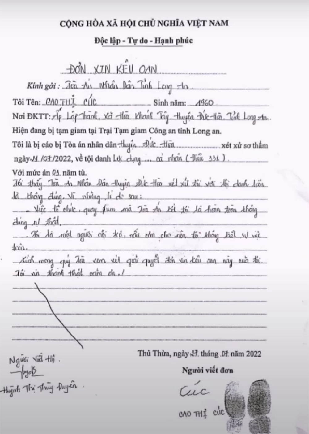 Lý do 6 bị cáo vụ Tịnh thất Bồng Lai kêu oan - Ảnh 3.