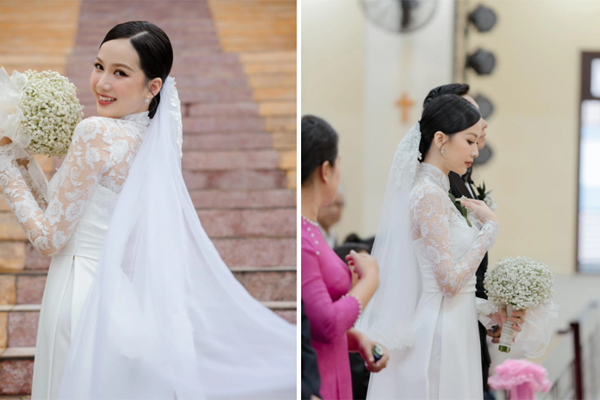 Top 5 Hoa hậu Việt Nam Phương Quỳnh kết hôn - Ảnh 2.