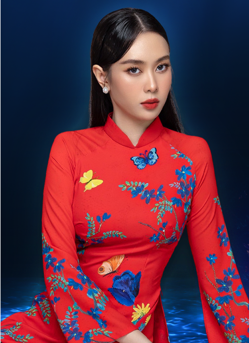 Top 5 ứng viên sáng giá Hoa hậu Hòa bình Việt Nam: Chiều cao khủng, ngoại ngữ 'không phải dạng vừa' - Ảnh 3.