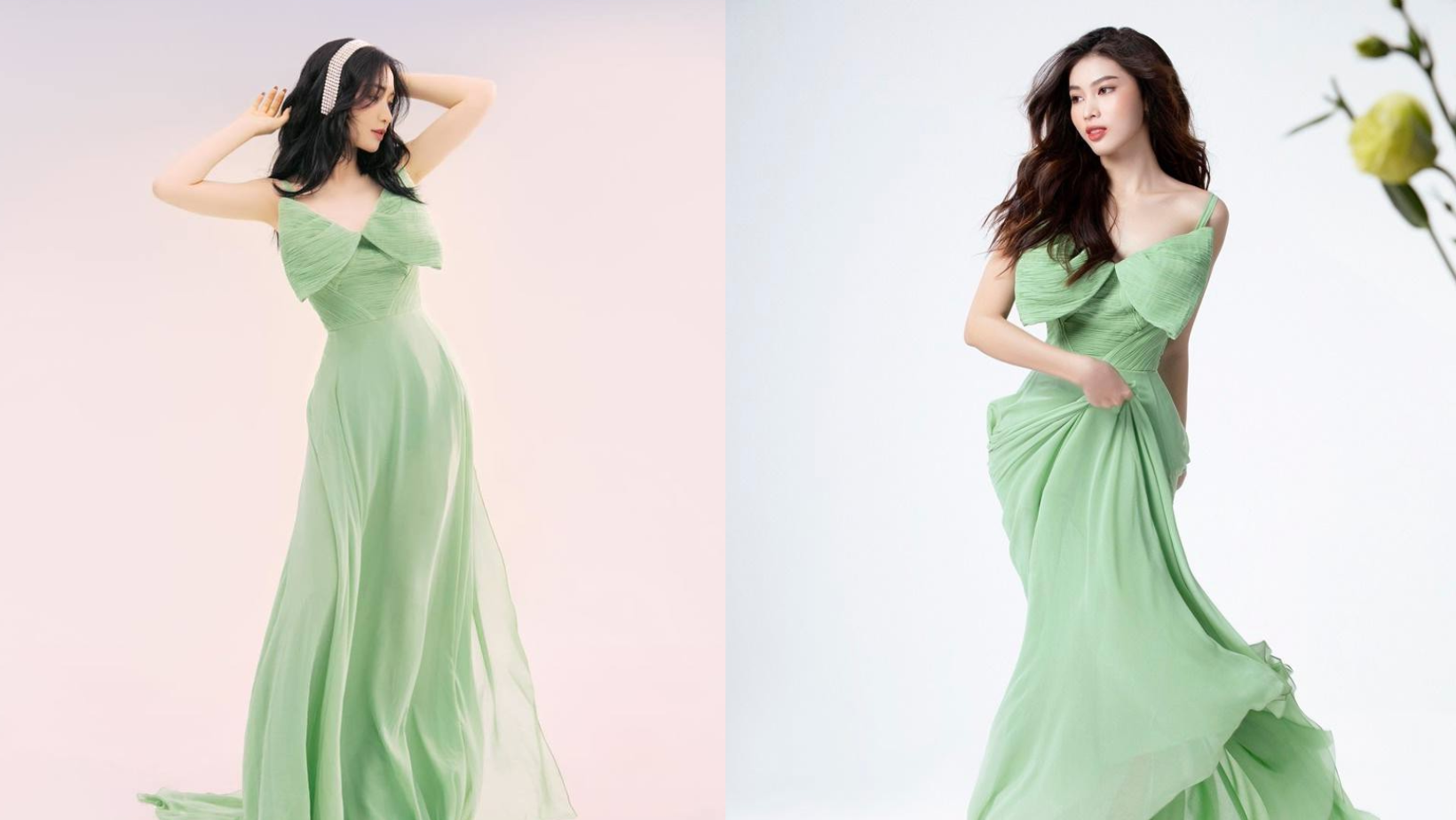 Sở hữu &quot;guốc thần&quot; 25 cm, Hòa Minzy không ngại diện váy dạ hội đụng hàng các nàng hậu Việt - Ảnh 6.