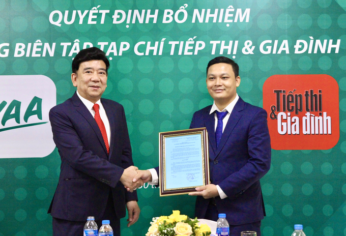 Nhà báo Hoàng Vững làm Tổng biên tập Tạp chí Tiếp thị và Gia đình - Ảnh 1. Nhà báo Hoàng Vững làm Tổng biên tập Tạp chí Tiếp thị và Gia đình - Ảnh 1.