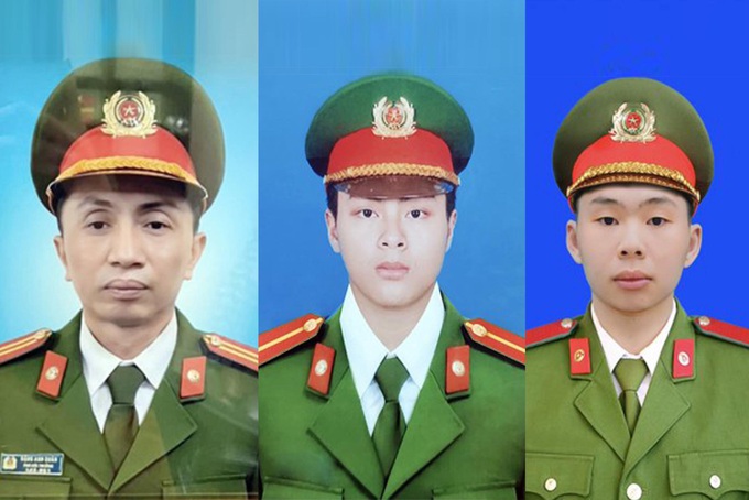 Thông tin tang lễ 3 chiến sĩ cảnh sát PCCC hy sinh khi làm nhiệm vụ - Ảnh 2.