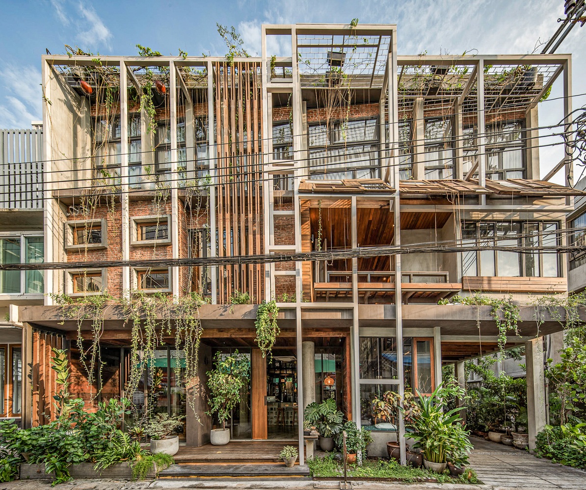 Dãy shophouse cũ kỹ hóa thành không gian sống bắt mắt - Ảnh 6. Dãy shophouse cũ kỹ hóa thành không gian sống bắt mắt - Ảnh 6.