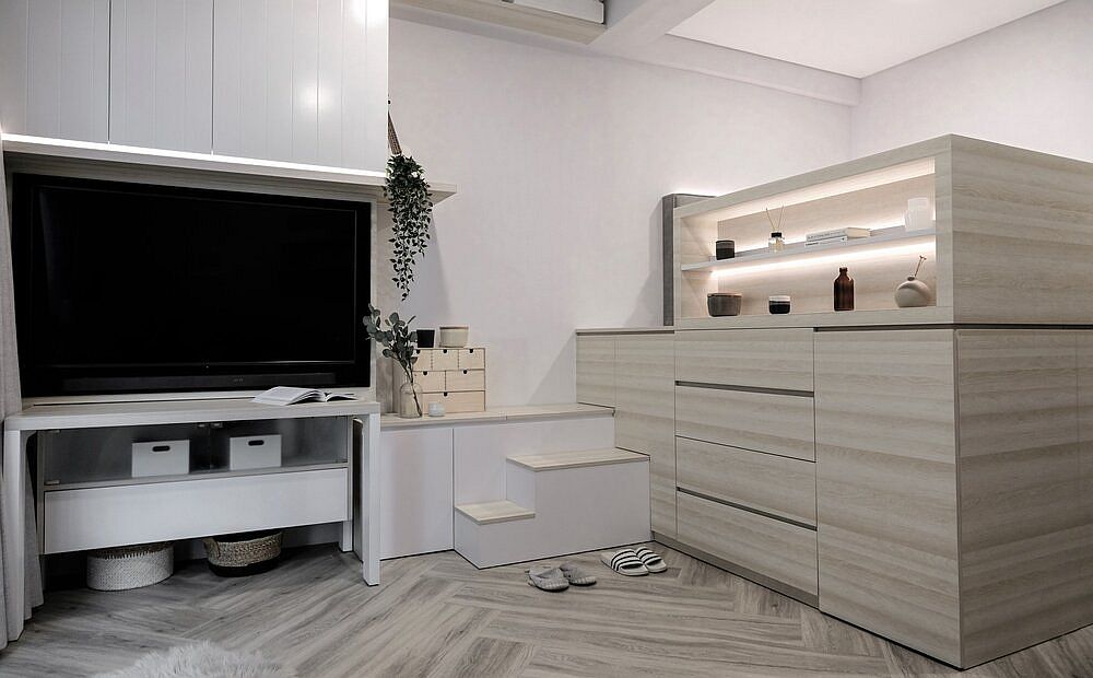 Căn hộ nhỏ xinh chỉ 27m² sở hữu thiết kế không gian lưu trữ thông minh - Ảnh 2.