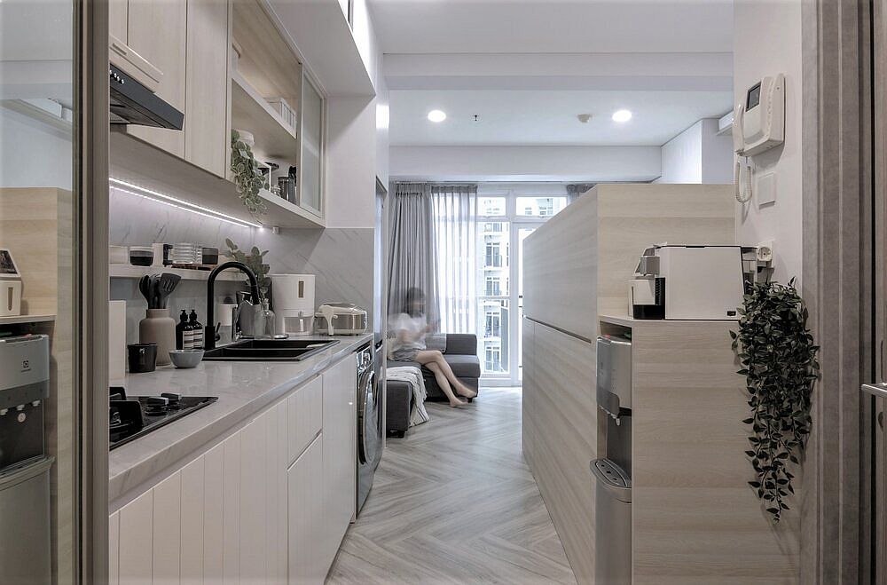 Căn hộ nhỏ xinh chỉ 27m² sở hữu thiết kế không gian lưu trữ thông minh - Ảnh 3.