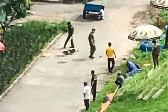 Nam sinh rơi lầu k&yacute; t&uacute;c x&aacute; xuống đất tử vong - Ảnh 1.