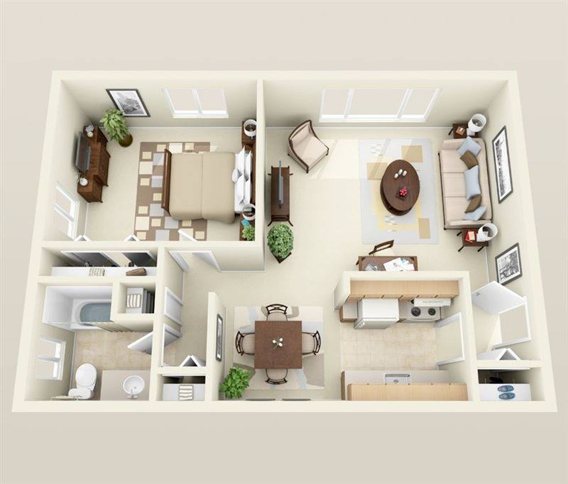 Tư vấn 2 cách bố trí nội thất cho phòng ngủ nhỏ 12m² - Ảnh 3. Tư vấn 2 cách bố trí nội thất cho phòng ngủ nhỏ 12m² - Ảnh 3.
