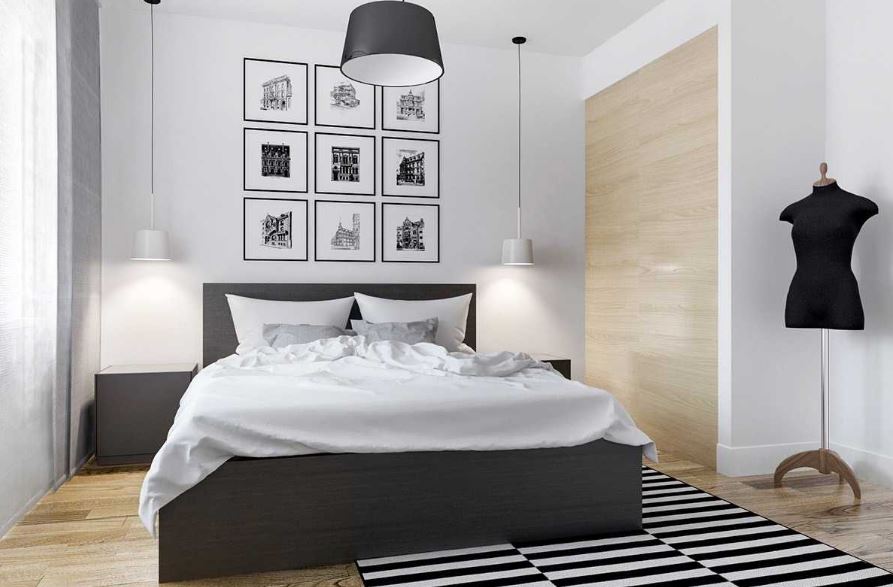 Tư vấn 2 cách bố trí nội thất cho phòng ngủ nhỏ 12m² - Ảnh 4. Tư vấn 2 cách bố trí nội thất cho phòng ngủ nhỏ 12m² - Ảnh 4.