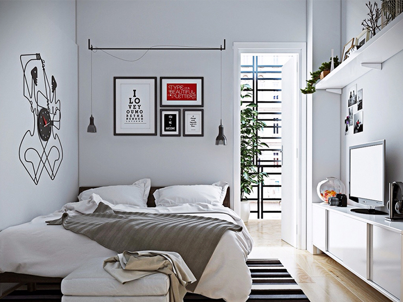 Top 50 mẫu trang trí phòng ngủ siêu nhỏ đẹp nhất