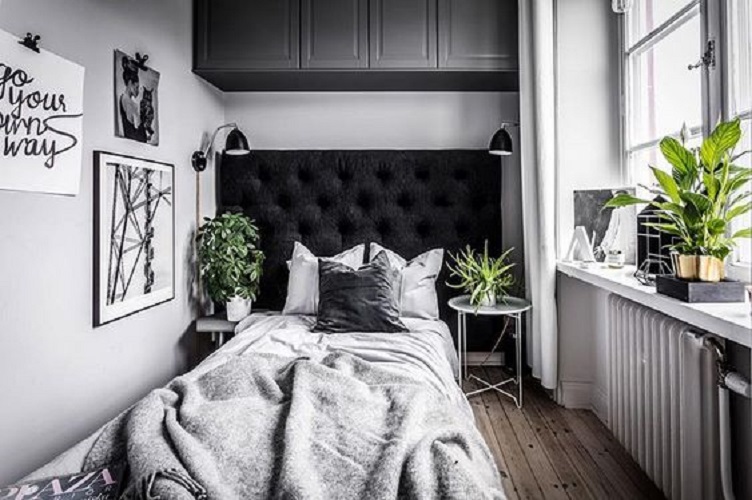 Tư vấn 2 cách bố trí nội thất cho phòng ngủ nhỏ 12m² - Ảnh 8. Tư vấn 2 cách bố trí nội thất cho phòng ngủ nhỏ 12m² - Ảnh 8.