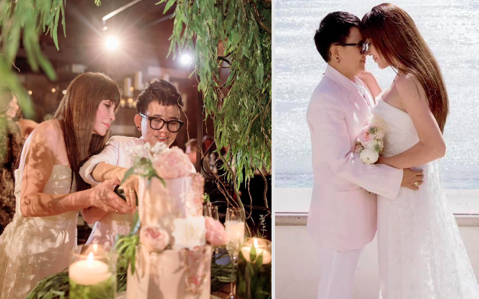 Trọn vẹn ảnh cưới và lời ngọt ngào của Phương Uyên - Thanh Hà sau hôn lễ