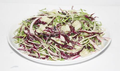 Mêt tít thủ tục salad rau xanh búp giản dị, ko đắng, vừa thơm vừa ngon chớ căn vặn luôn luôn nhé - Hình ảnh 3.