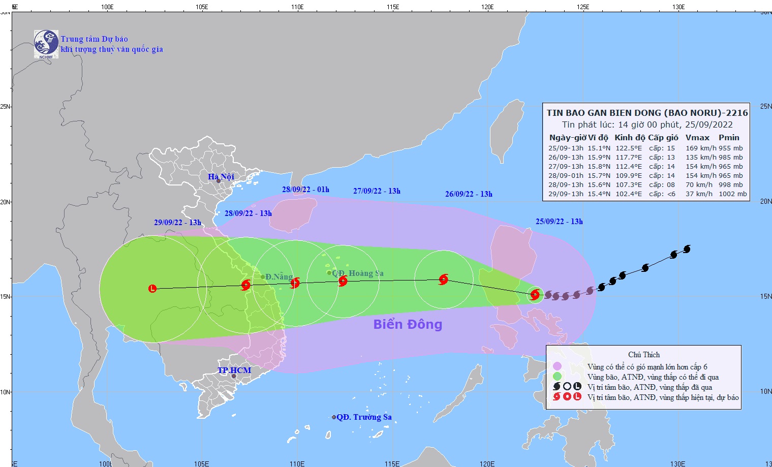 CẬP NHẬT: Siêu bão NORU tiến nhanh vào Biển Đông; Thủ tướng Chính phủ chỉ đạo khẩn cấp ứng phó - Ảnh 2.