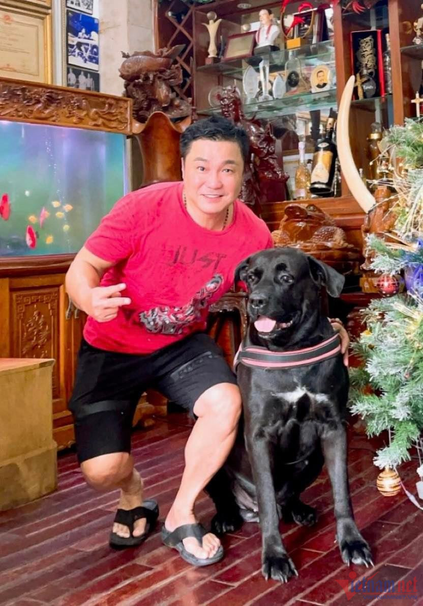 Lý Hùng tuổi 53 sống lành mạnh, chơi với thú cưng cho đỡ cô đơn - Ảnh 2.